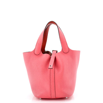 Hermes Eclat Picotin Lock Bag Clemence PM