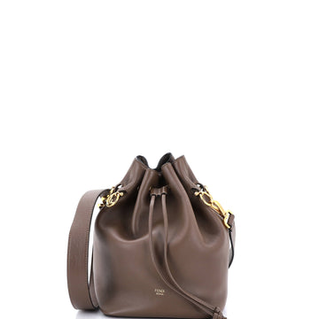 Fendi Mon Tresor Bucket Bag Leather Small