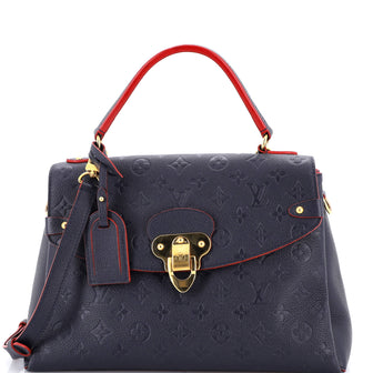 Louis Vuitton Georges Handbag Monogram Empreinte Leather MM