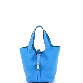 Hermes Picotin Lock Bag Clemence PM