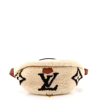Louis Vuitton Bum Bag Monogram Giant Teddy Fleece