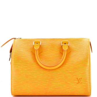 Louis Vuitton Speedy Handbag Epi Leather 25