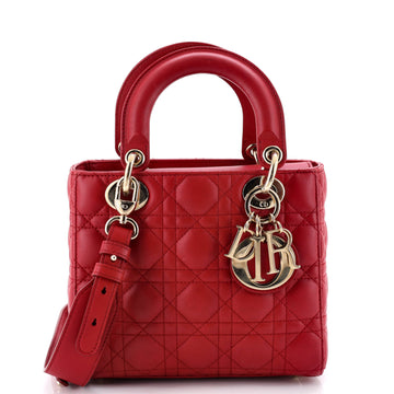 Christian Dior My ABCDior Lady Dior Bag Cannage Quilt Lambskin