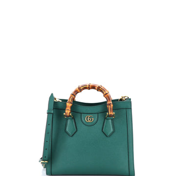 Gucci Diana NM Bamboo Handle Tote Leather Small