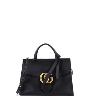 Gucci GG Marmont Top Handle Bag Leather Small