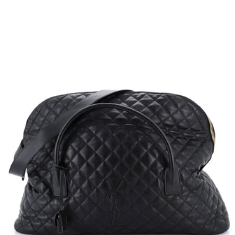 Saint Laurent ES Giant Travel Bag Quilted Leather