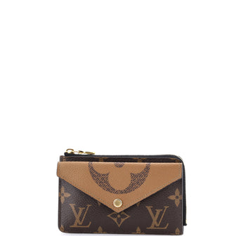 Louis Vuitton Recto Verso Card Holder Reverse Monogram Canvas