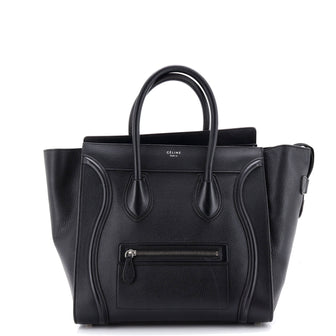 Celine Luggage Bag Grainy Leather Medium