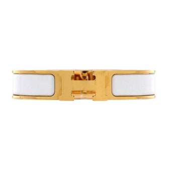 Hermes Clic H Bracelet Enamel Narrow