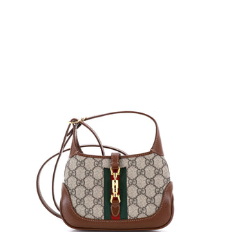 Gucci Jackie 1961 Hobo GG Coated Canvas Mini
