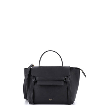 Celine Belt Bag Textured Leather Micro