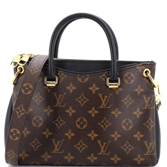 Louis Vuitton Pallas Tote Monogram Canvas with Leather BB