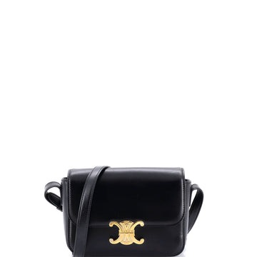 Celine Triomphe Shoulder Bag Smooth Calfskin Nano