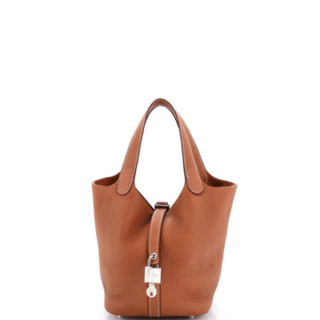 Hermes Picotin Lock Bag Clemence PM