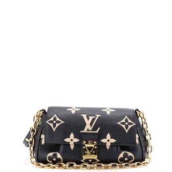 Louis Vuitton Favorite NM Handbag Bicolor Monogram Empreinte Giant