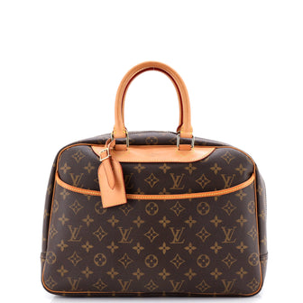 Louis Vuitton Deauville Handbag Monogram Canvas