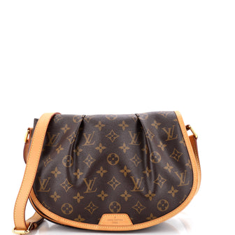 Louis Vuitton Menilmontant Handbag Monogram Canvas PM