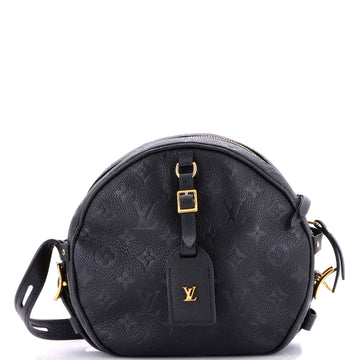 Louis Vuitton Boite Chapeau Souple Bag Monogram Empreinte Leather MM