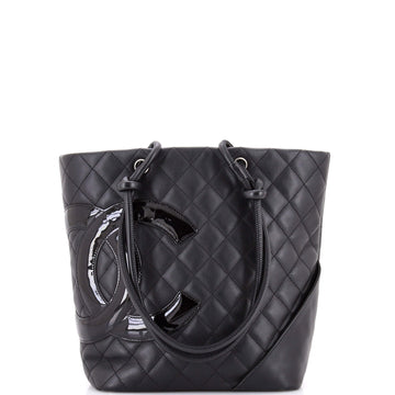 Chanel Cambon Tote Quilted Leather Medium