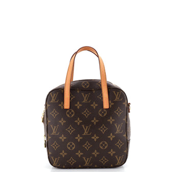 Louis Vuitton Spontini Handbag Monogram Canvas