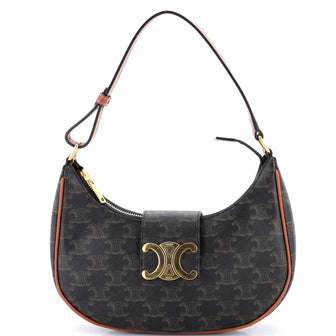 Celine Ava Triomphe Bag Triomphe Coated Canvas