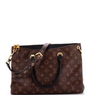 Louis Vuitton Pallas Tote Monogram Canvas with Leather