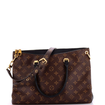Louis Vuitton Pallas Tote Monogram Canvas with Leather