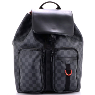 Louis Vuitton Utility Backpack Damier Graphite