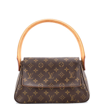 Louis Vuitton Looping Handbag Monogram Canvas Mini