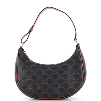 Celine Ava Bag Triomphe Coated Canvas