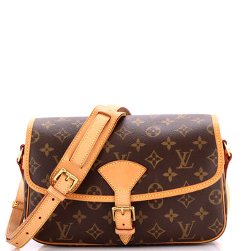 Louis Vuitton Sologne Handbag Monogram Canvas