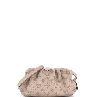 Louis Vuitton Scala Pouch Bag Mahina Leather Mini