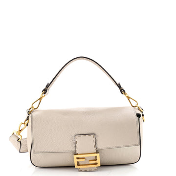 Fendi Selleria Baguette NM Bag Leather Medium