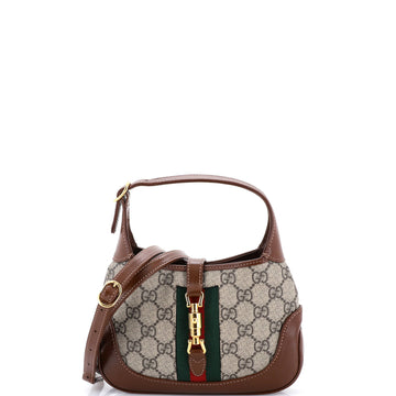 Gucci Jackie 1961 Hobo GG Coated Canvas Mini