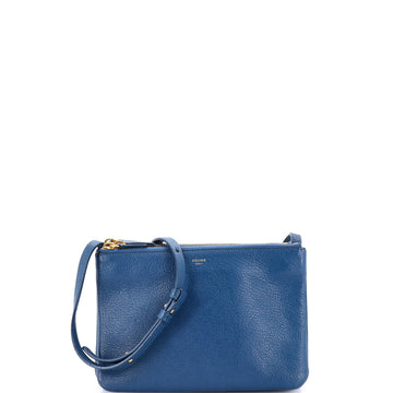 Celine Trio Crossbody Bag Leather Small
