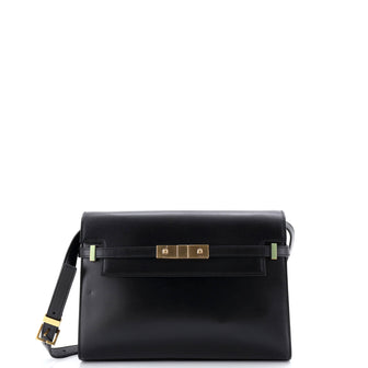 Saint Laurent Manhattan Shoulder Bag Leather Medium