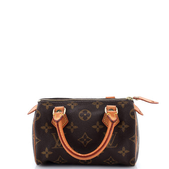 Louis Vuitton Speedy Mini HL Handbag Monogram Canvas