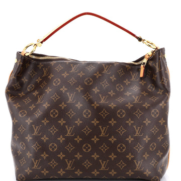 Louis Vuitton Sully Handbag Monogram Canvas MM
