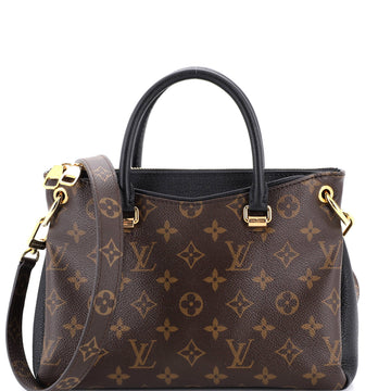 Louis Vuitton Pallas Tote Monogram Canvas with Leather BB