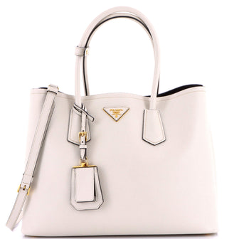 Prada Cuir Double Tote Saffiano Leather Large