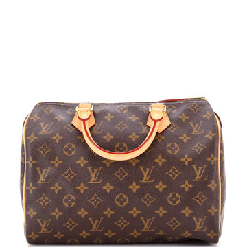 Louis Vuitton Speedy Handbag Monogram Canvas 30