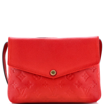 Louis Vuitton Twice Handbag Monogram Empreinte Leather