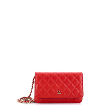Chanel Wallet on Chain Quilted Lambskin