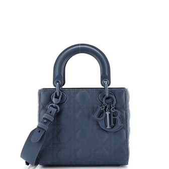 Christian Dior Ultra Matte My ABCDior Lady Dior Bag Cannage Quilt Calfskin