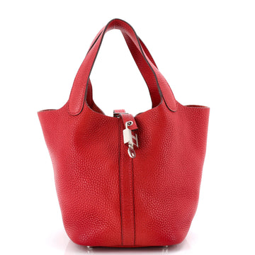 Hermes Picotin Lock Bag Clemence PM