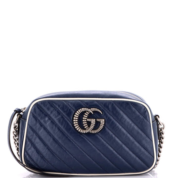 Gucci GG Marmont Shoulder Bag Matelasse Leather Small
