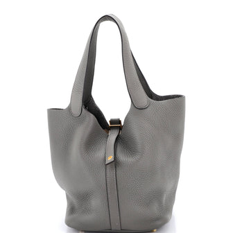 Hermes Picotin Lock Bag Clemence MM