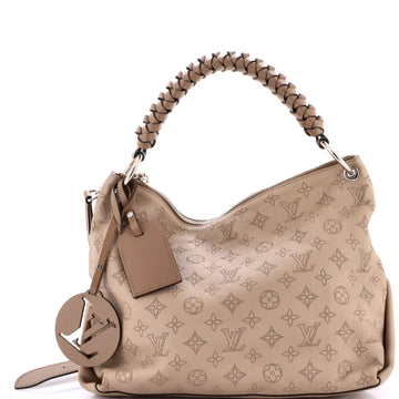 Louis Vuitton Braided Handle Beaubourg Hobo Mahina Leather MM