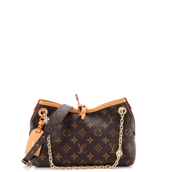 Louis Vuitton CarryAll Hobo Monogram Canvas BB