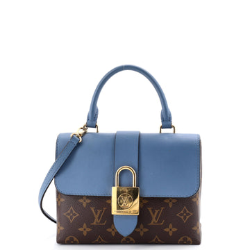 Louis Vuitton Locky Handbag Monogram Canvas with Leather BB